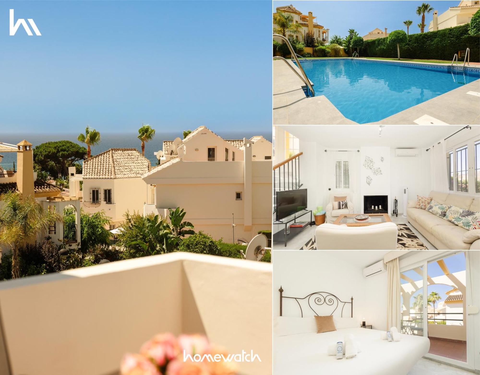 Beautiful Townhouse Walking Distance To The Beach In Costabella, Marbella Zewnętrze zdjęcie